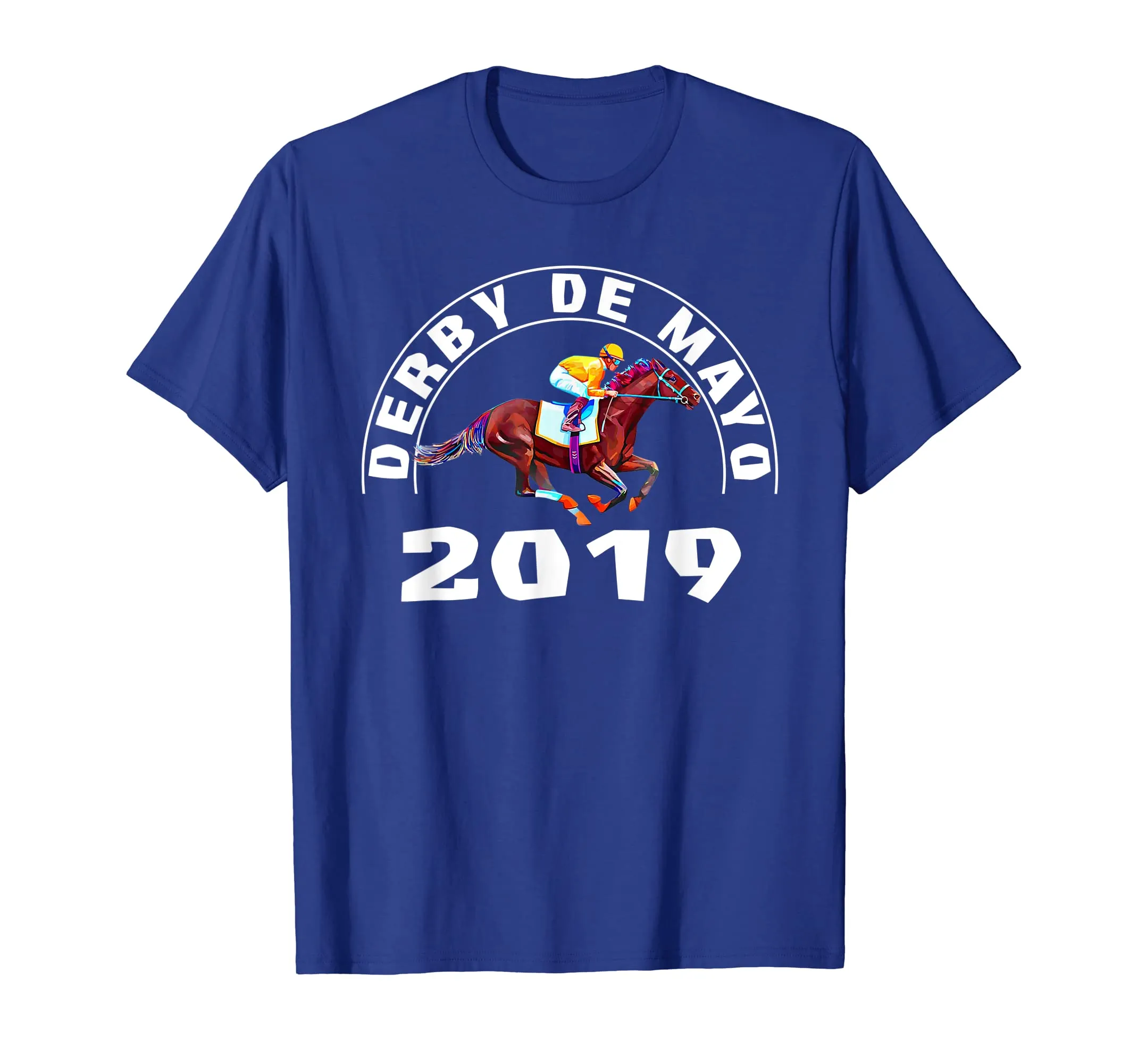 Derby De Mayo Kentucky Horse Race Mexican Sombrero T-Shirt