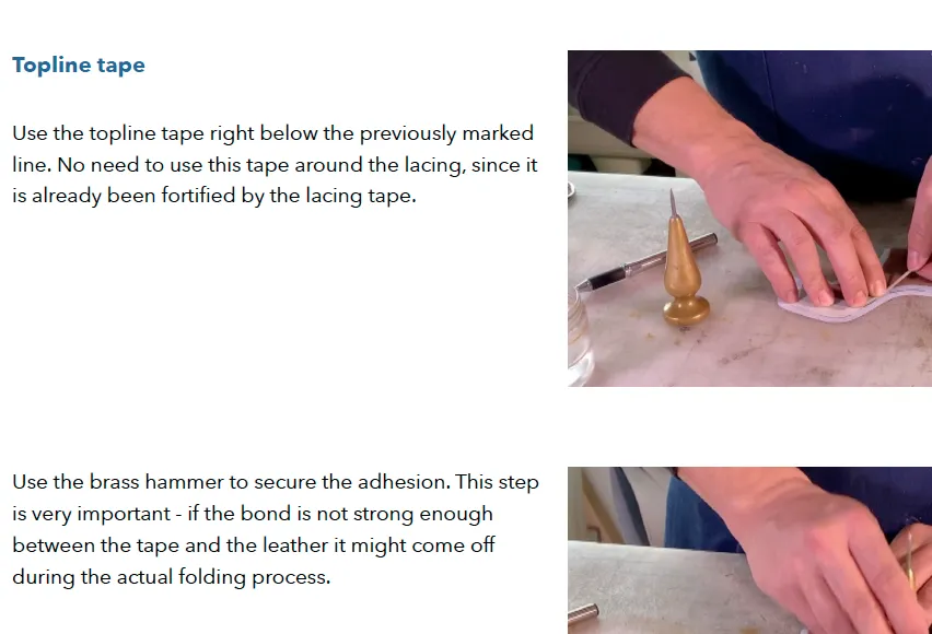 Derby Upper Making Tutorial booklet, 50 pls downloadable