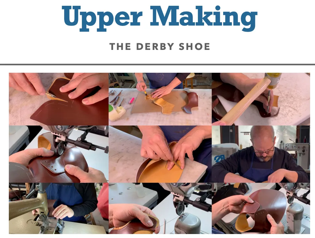 Derby Upper Making Tutorial booklet, 50 pls downloadable