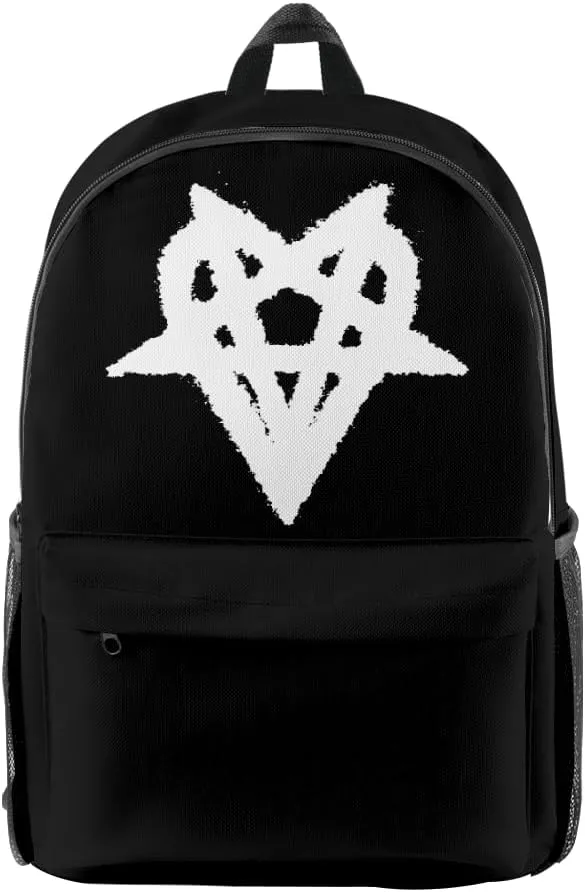 Destroy Lonely Backpack Three-piece Sets Casual Oxford Cloth Travel Bag Unisex Stylish Shoulder Bag (YM8997A05,One size)