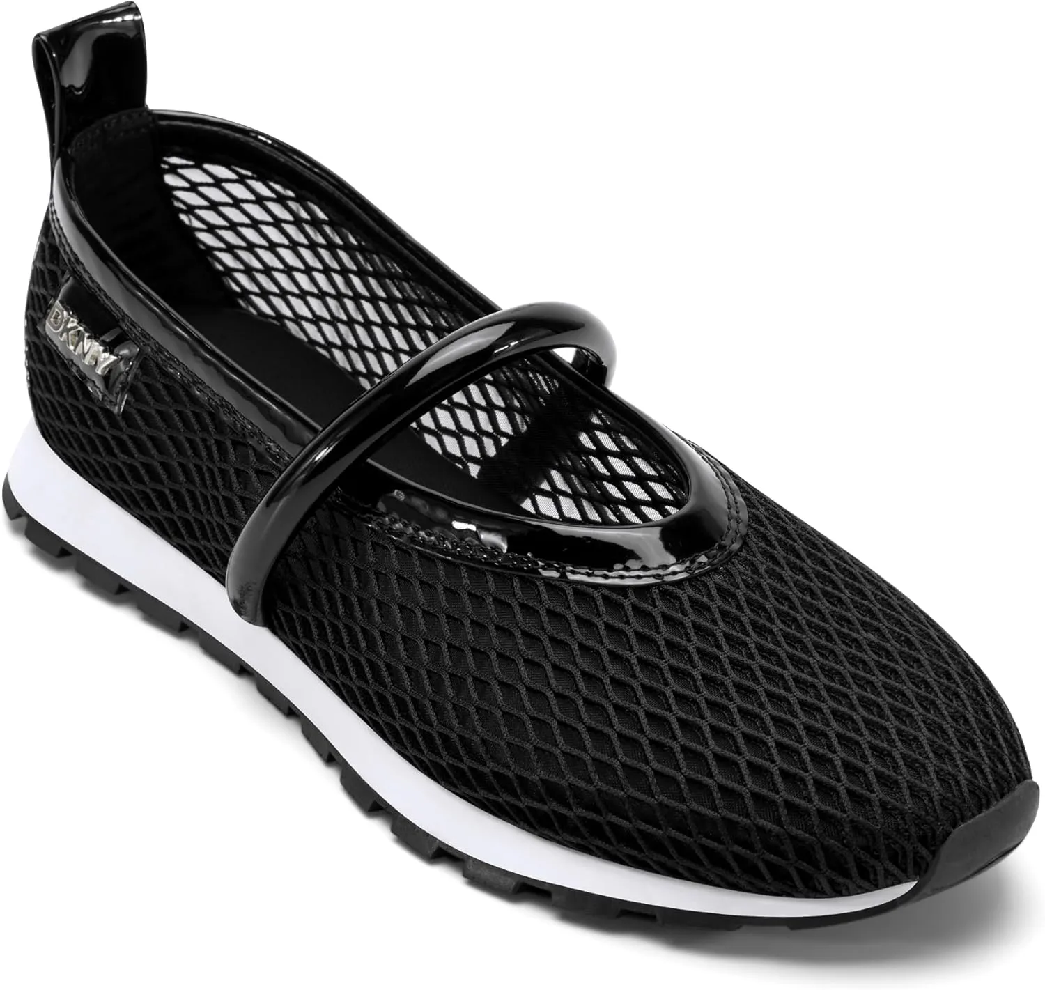 DKNY Women's Faramir Ballerina Mesh Sneaker Mule