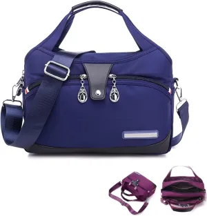 Do-It-All Crossbody Bag, 2023 New Women Waterproof Anti Theft Multi-pocket Oxford Cloth Crossbody Shoulder Bag Handbag Purse.
