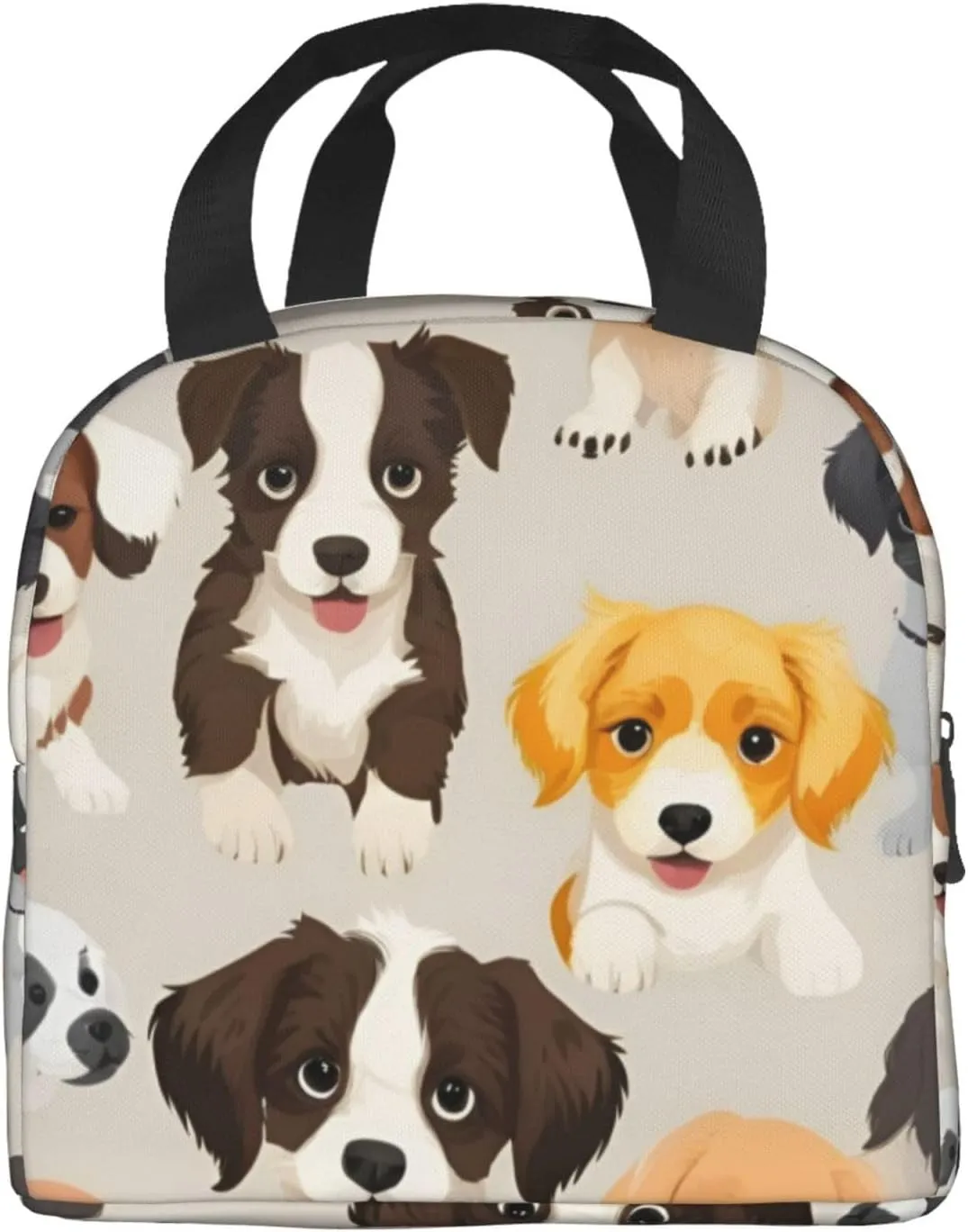 Dog breed Lunch Bag for Women Men Insulated Lunch Box for Work/Picnic/Travel Reusable Durable Lunch Box