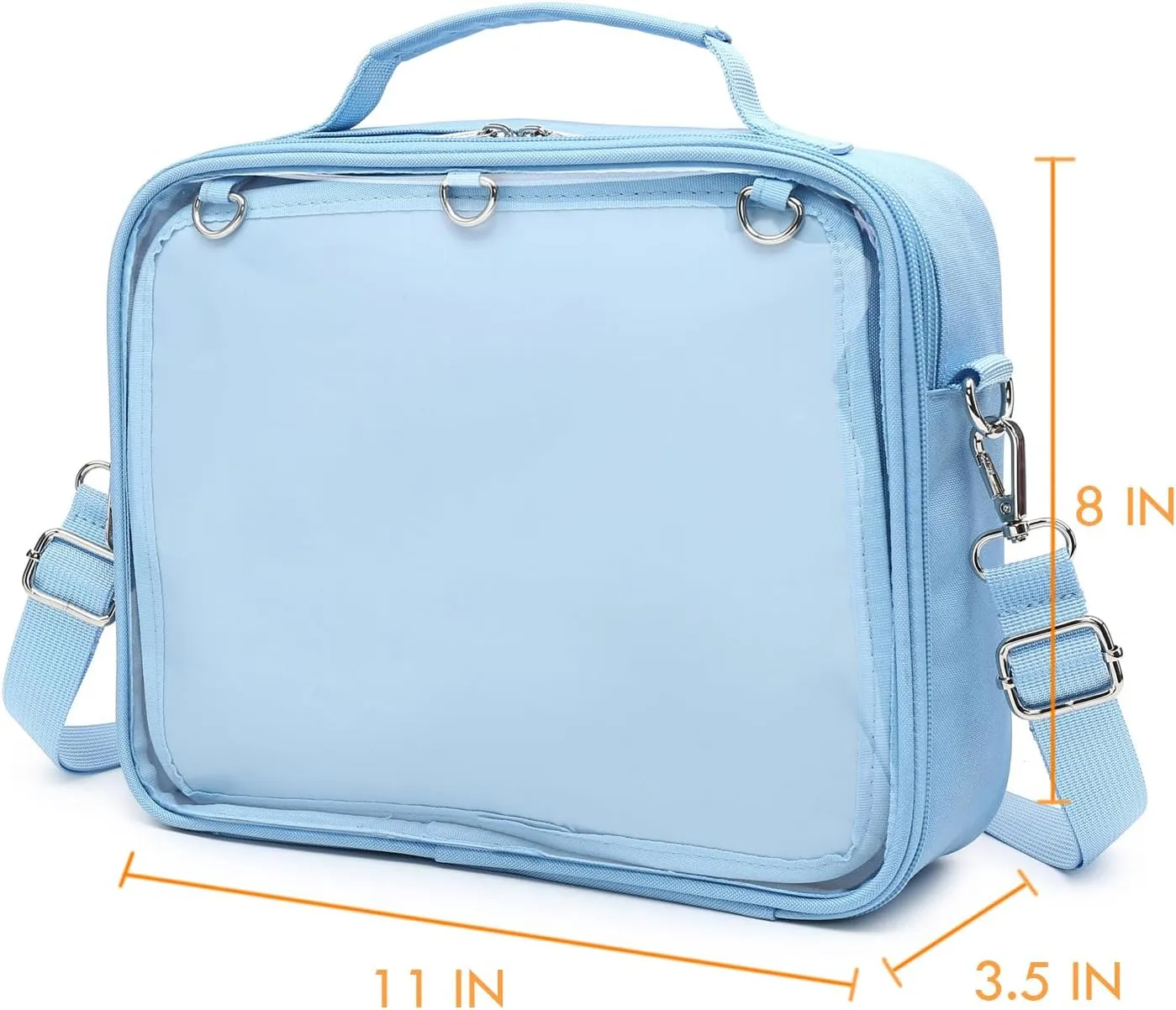 Dopamine Color Ita Bag Backpack Satchel Oxford Crossbody Messenger Shoulder Bag