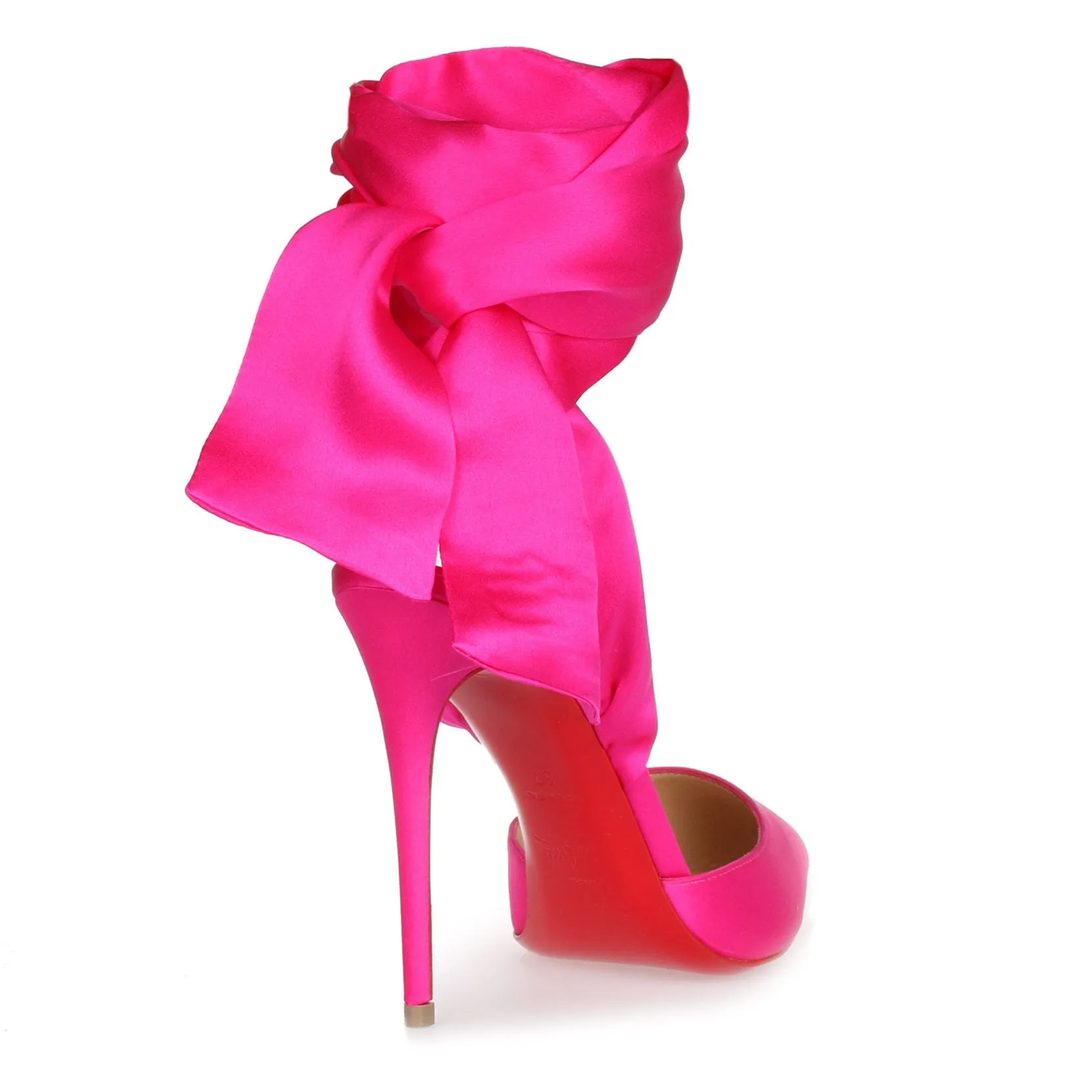 Douce du Desert 100 Satin Rose Pump