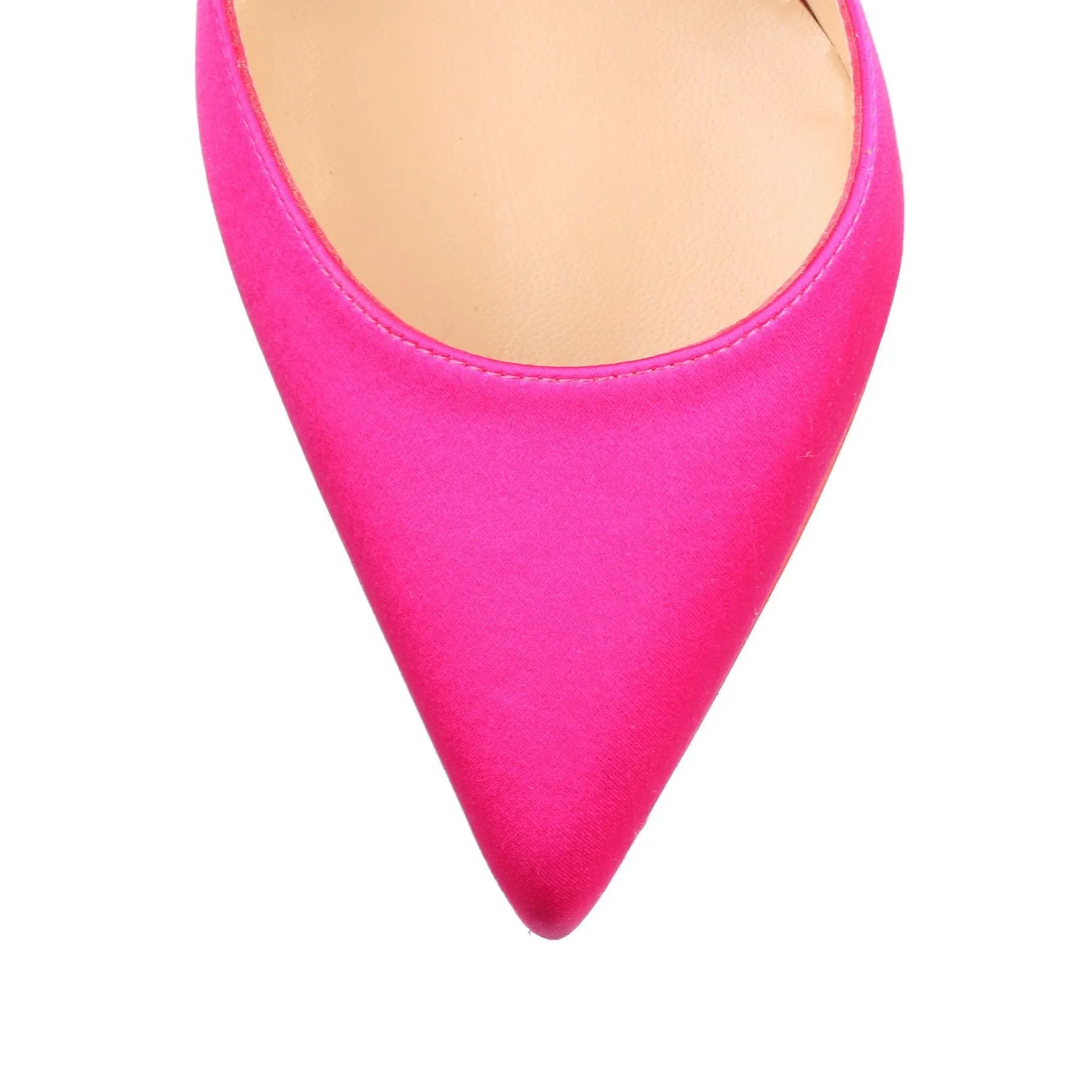 Douce du Desert 100 Satin Rose Pump