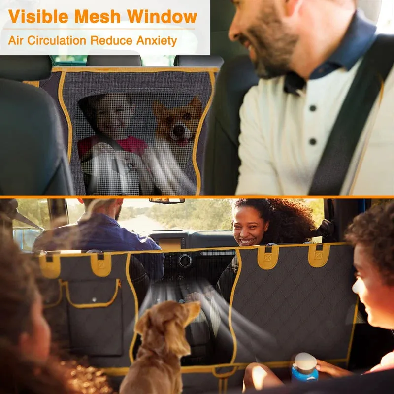 Durable Side Flap Back Dog Car Seat Cover