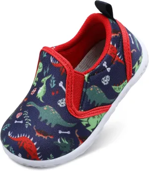 FEETCITY Unisex Baby Shoes Boys Girls Sneakers Infant Slip On First Walking Shoes Toddler Casual Star Sneaker Crib Shoes