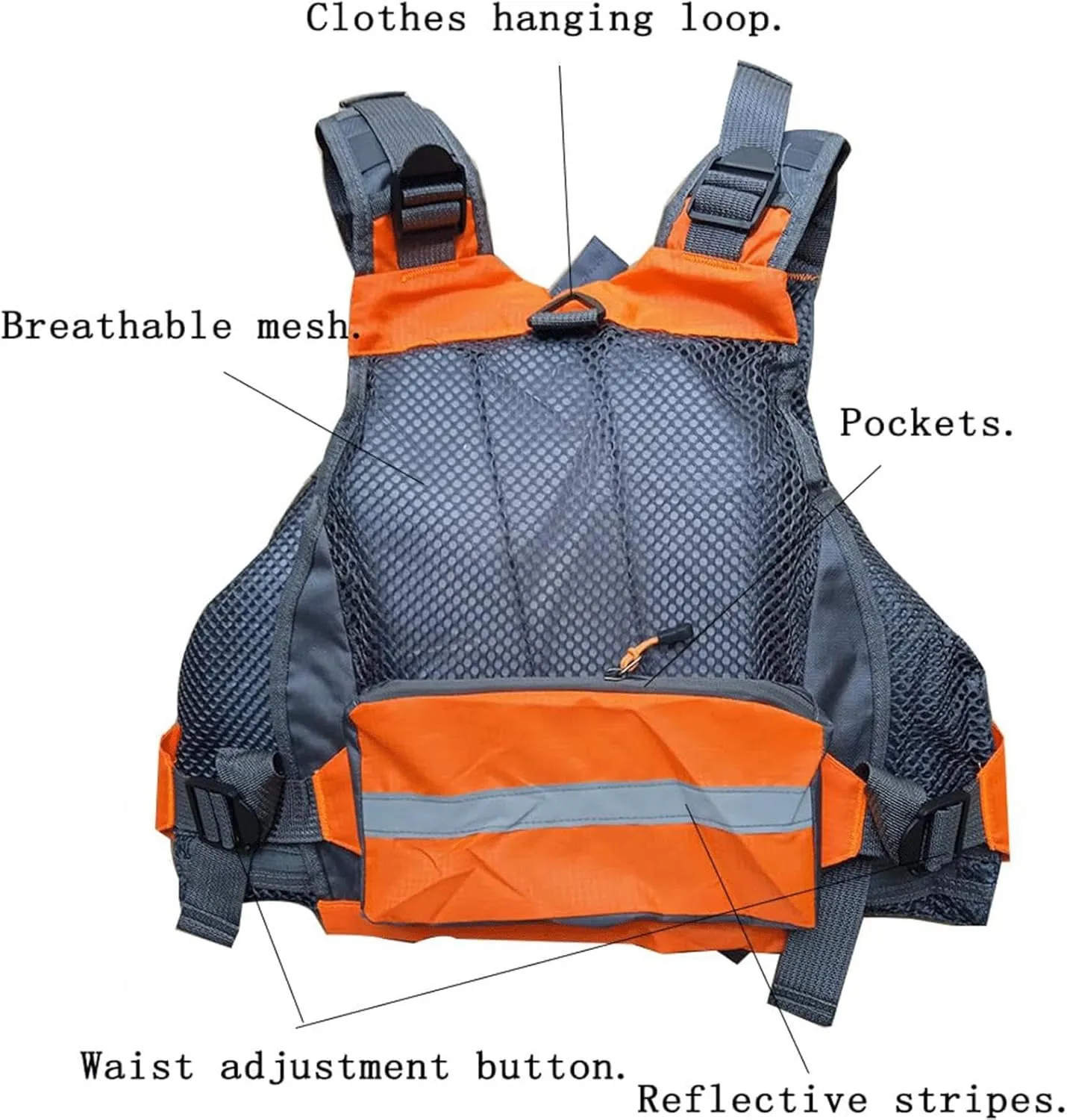Fishing Life Jackets for Adults,Life Jacket,Multifunction Kayak Fishing Life Jacket,Kayak Life Jackets for Adults Women,Kayak Life Jackets for Adults