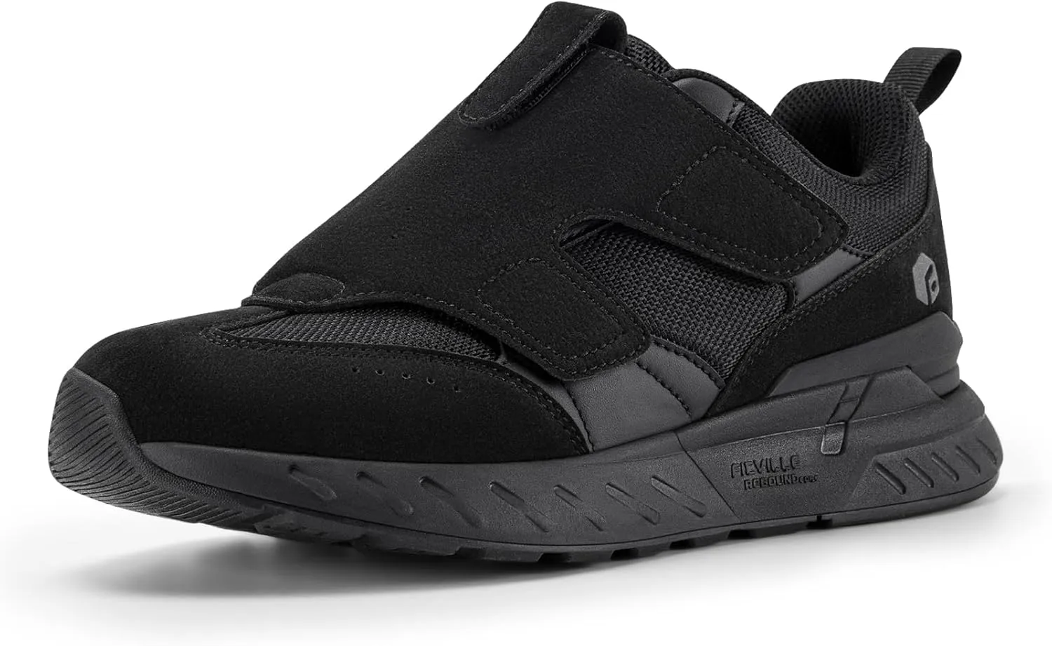 FitVille Diabetic Shoes for Women Wide Width Shoes with Strap Closure Slip-on Sneaker for Wide Feet - Rebound Core V10