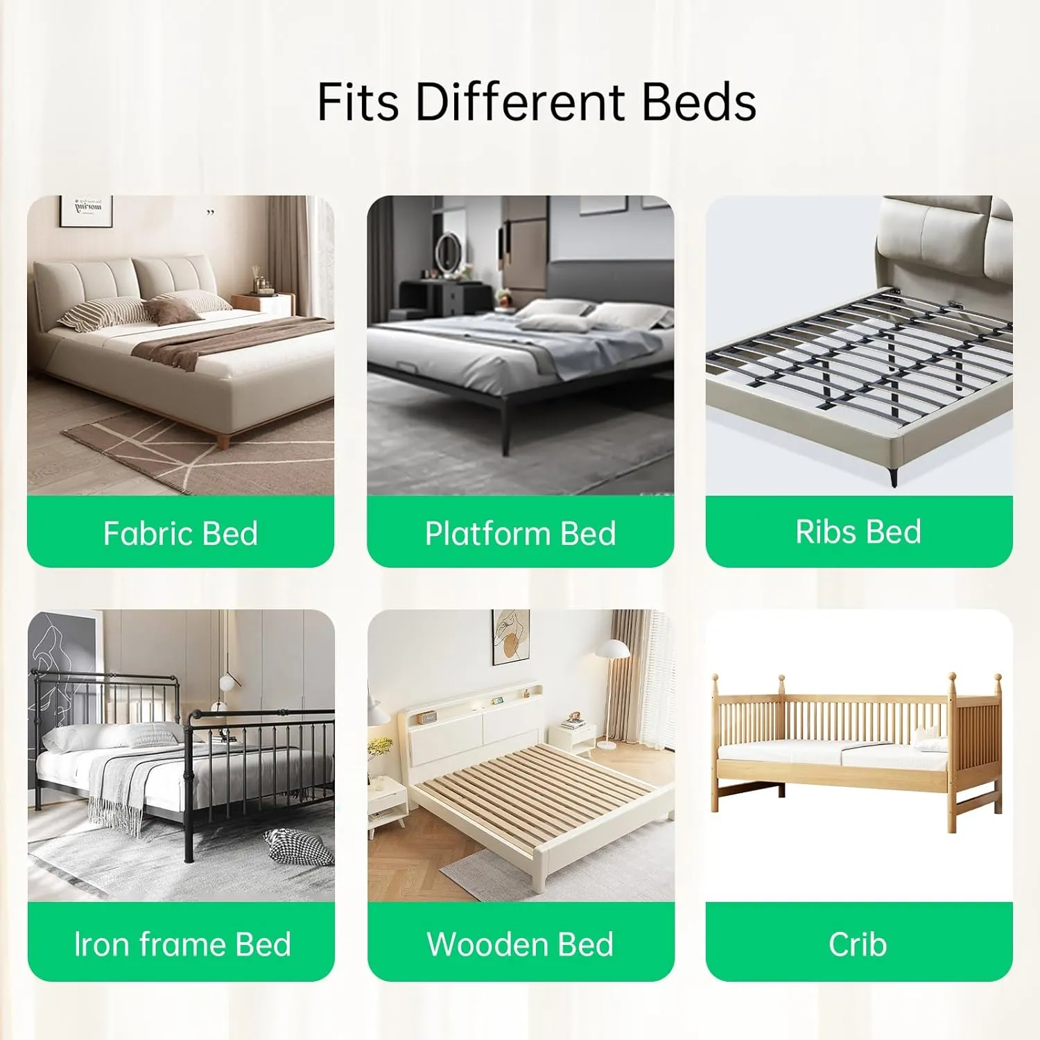 Folding Bed Rail for Toddlers,Safety Baby Bed Rail Guard,Kid Bed Rail with Reinforced Anchor Safety System,Bed Rail for Baby Fit Bunk,Full Size,Queen,King,Twin(White,71"x23.6")