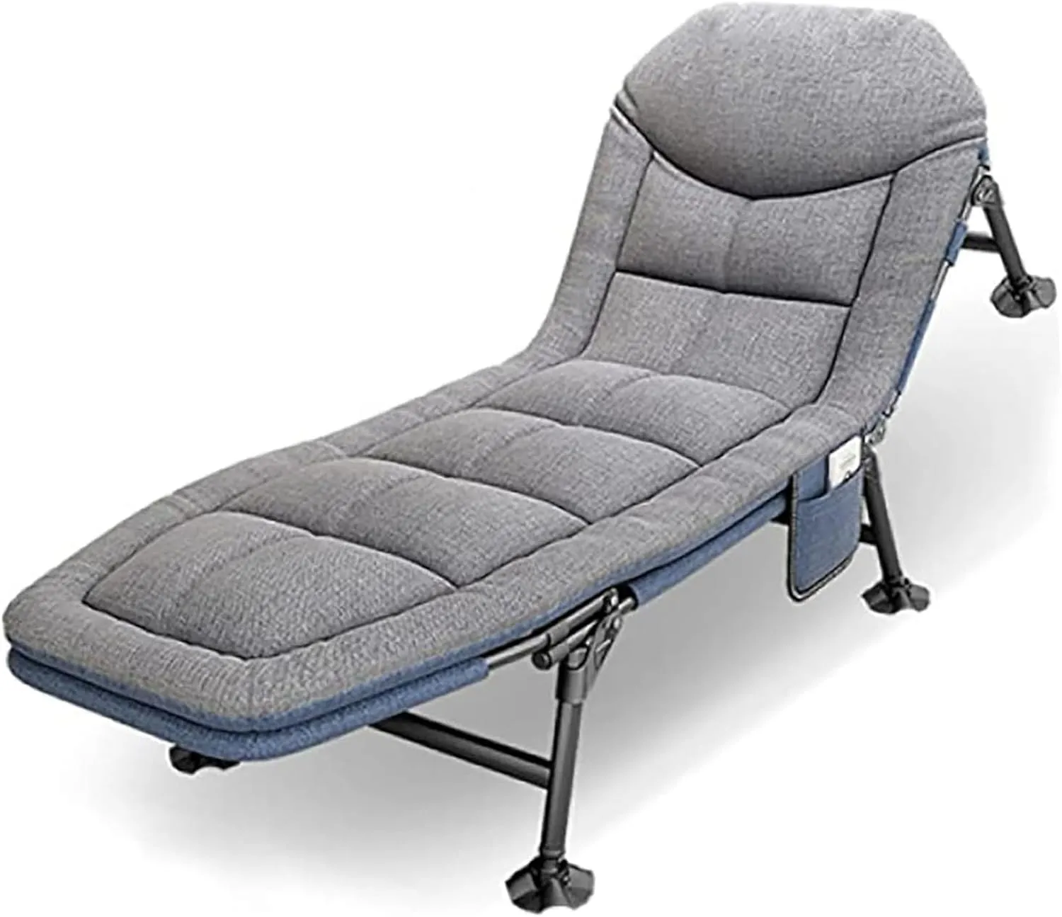 Folding Camping Beds for Adults, Heavy Duty Outdoor Camping Cot with Mattress, Sleeping Cot for Travel Outdoor Office Indoor Fishing
