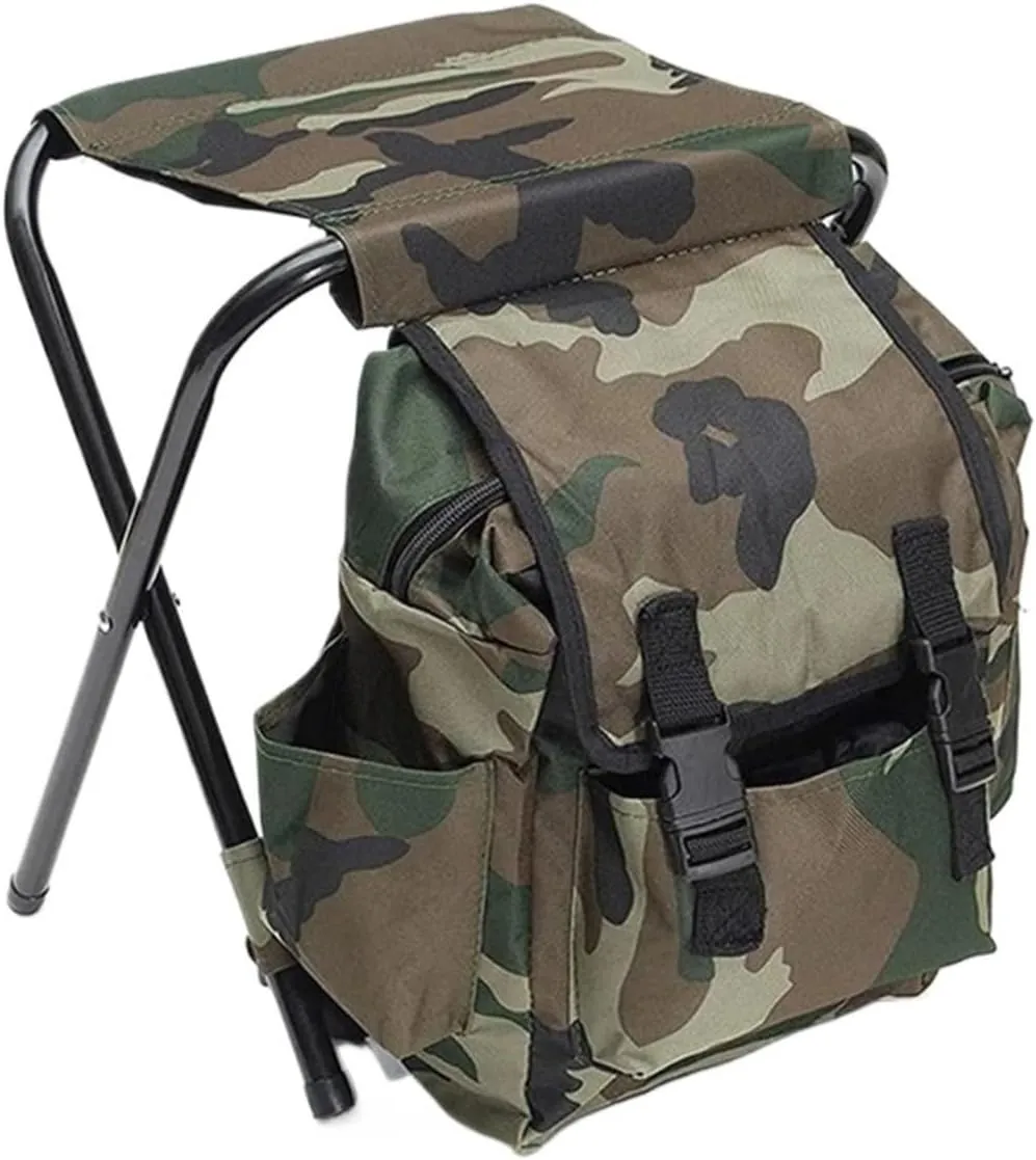Folding Chair Camping Folding Chair Cool Outdoor Lightweight Com Fortable Small Fishing Stool Portable Trouist Backpack Seat Nature Hike Chairs Practical