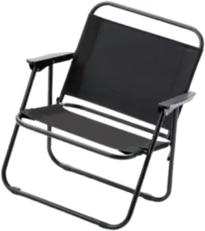 Folding Chair Fishing Chair Lightweight Recliner Camping Chair Beach Chair for Sporting Events Backyard Travel Barbecue Patio, Black