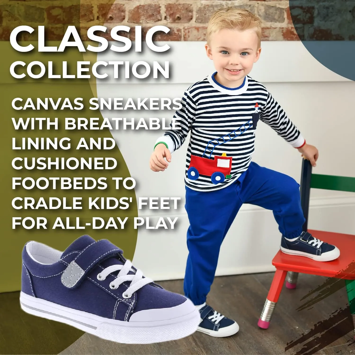 FOOTMATES Baby-Boy's Jordan (Infant/Toddler/Little Kid) Sneaker