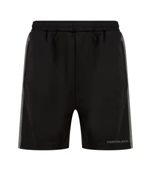 FORTBLAKE DERBY BLACK/GREY SPORT SHORTS