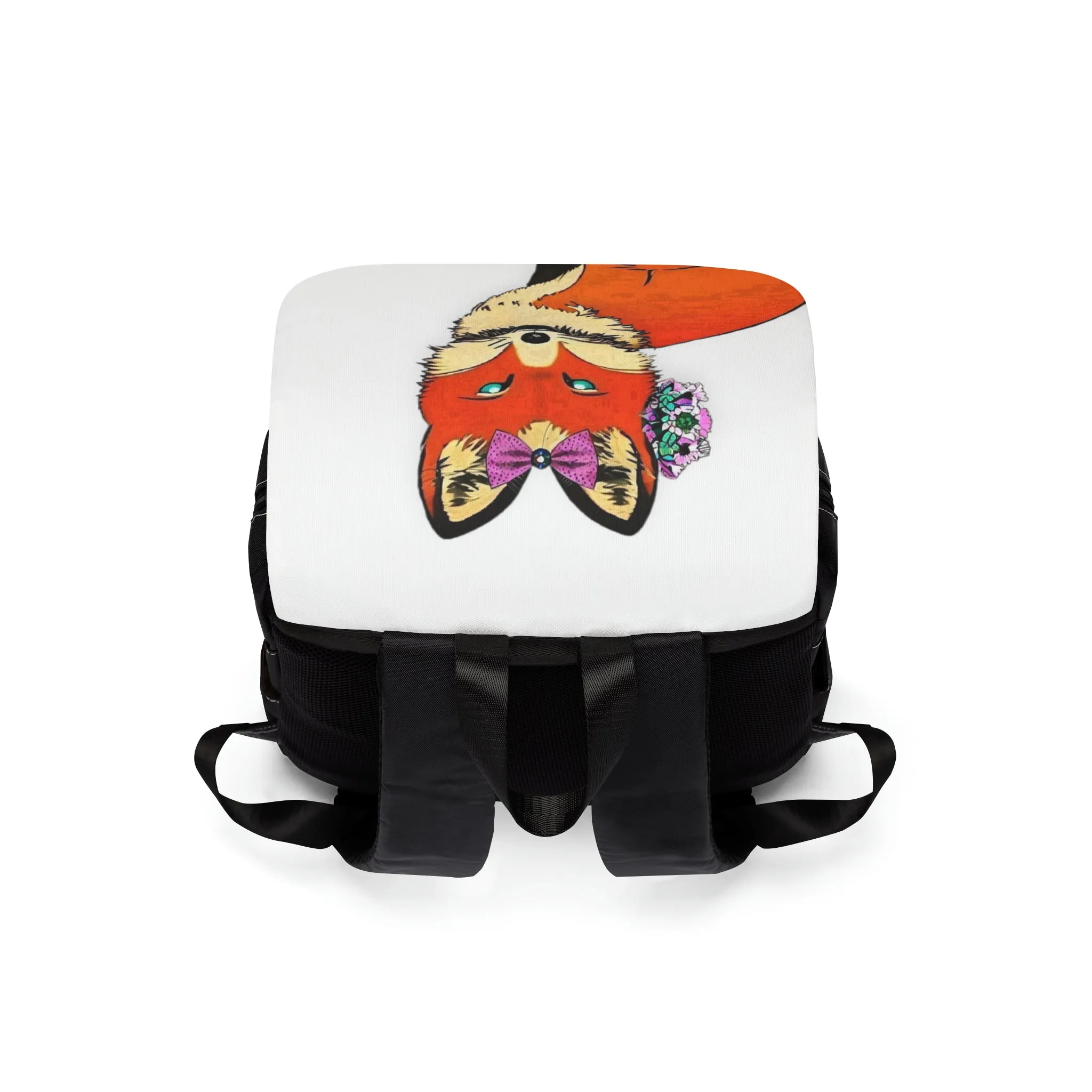 Foxy Mommy Unisex Casual Shoulder Backpack