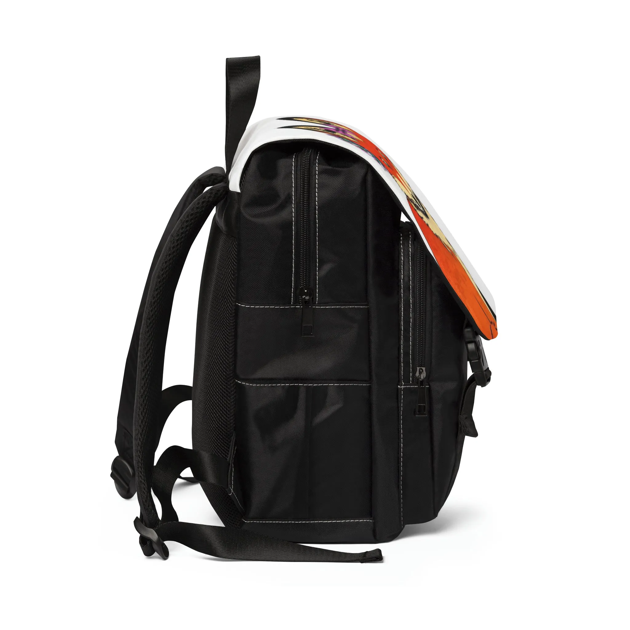 Foxy Mommy Unisex Casual Shoulder Backpack