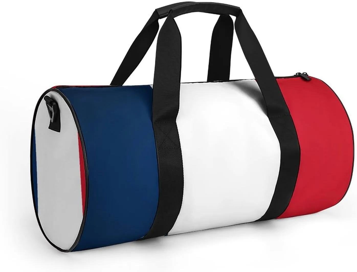 France Flag Gym Bag for Men Women with Wet Pocket Travel Duffel Sports Overnight Weekender