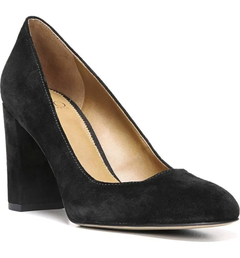 Franco Sarto Aziza Block Heel Pump