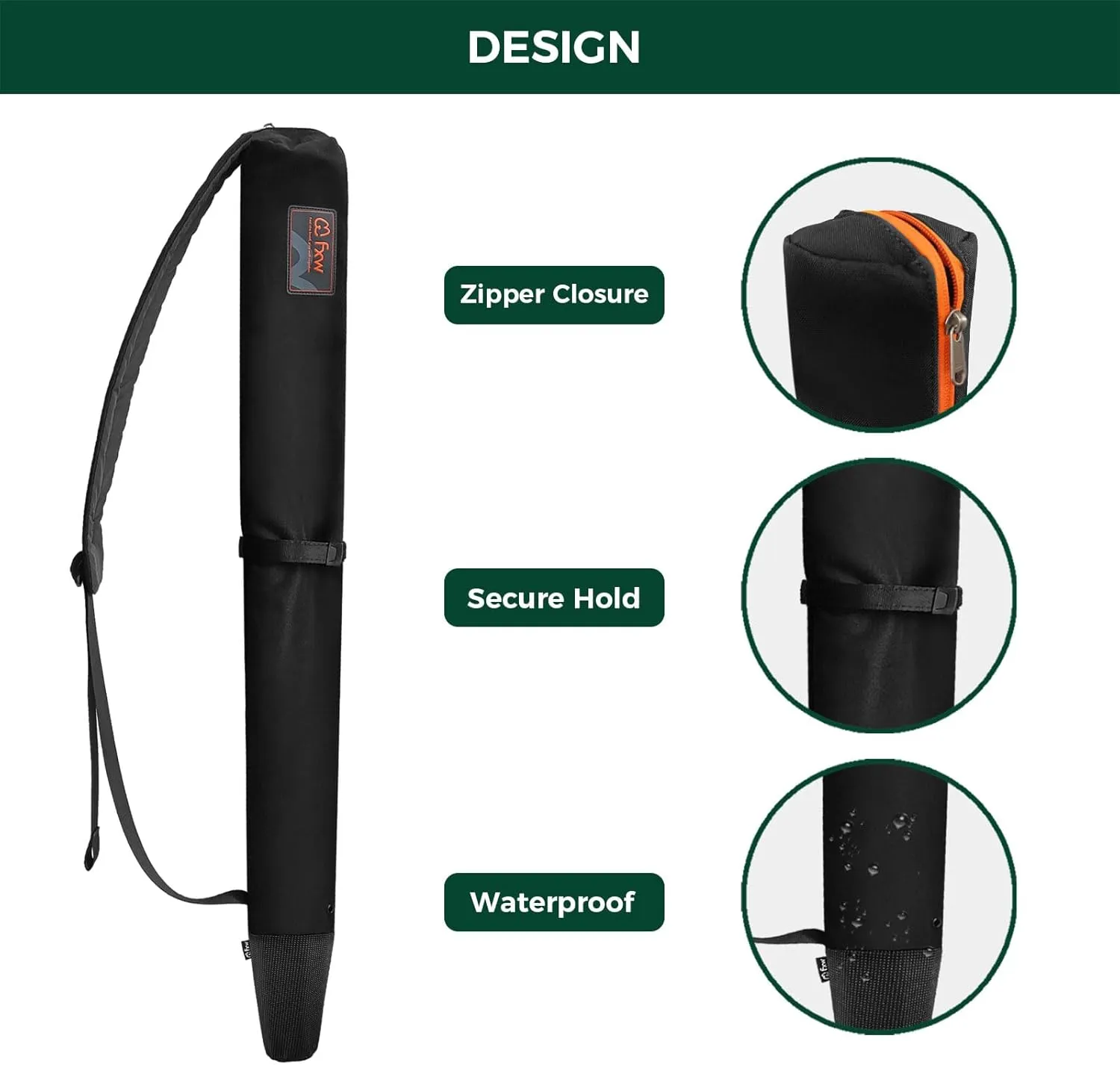 FXW Stake Bag Designed for Storing and Carrying While Camping, Suitable for All Dog Pen Brands