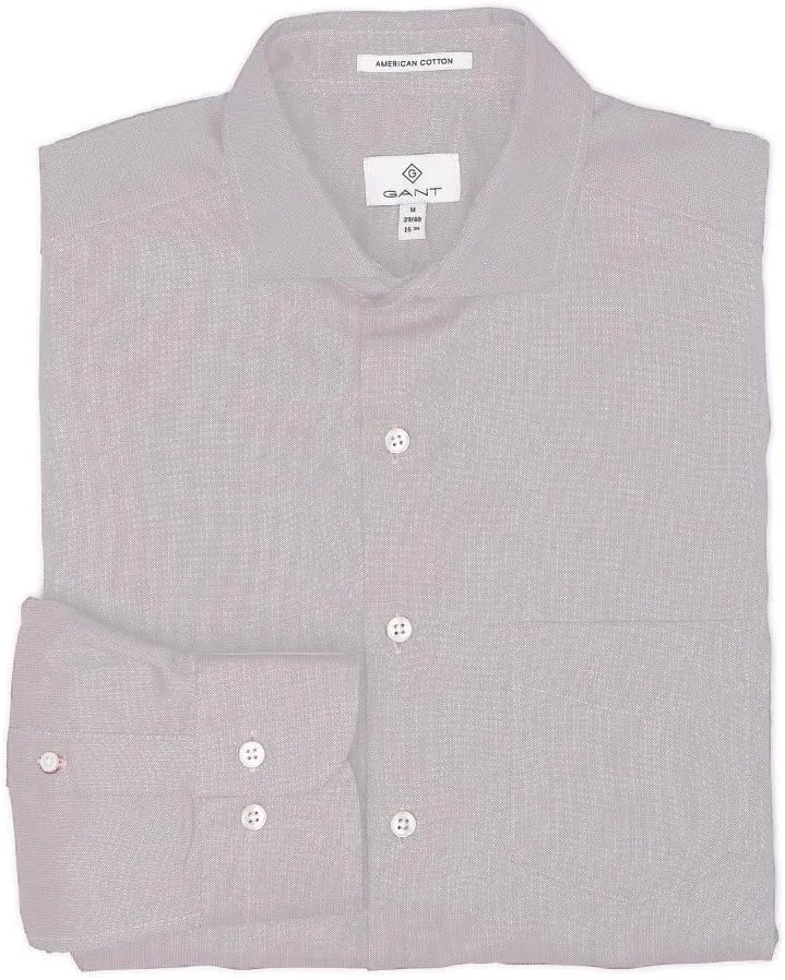 GANT Diamond G Men's Royal Oxford Micro Fitted Amalfi Dress Shirt (303747)