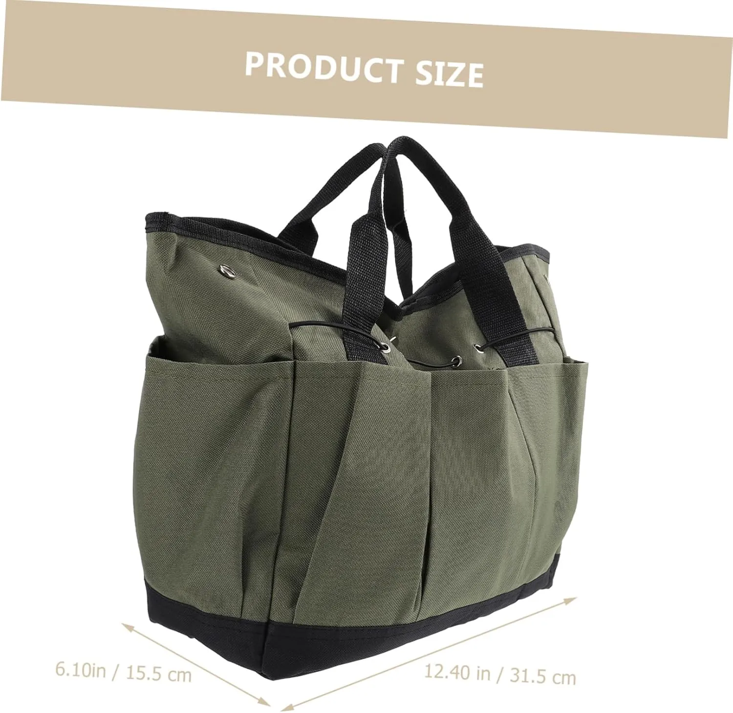 Gardening Kit Canvas Tote Bags Buckets Supplies Tool Pouch Bag Support Tools Garden Leaf Bags Garden