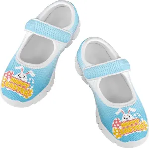 Girls St. Patrick's Day Shoes Mesh Slip On Casual Sneaker Comfort Non Slip Travel Walking Shoe Easter Party Shoes White Sole US 11-15