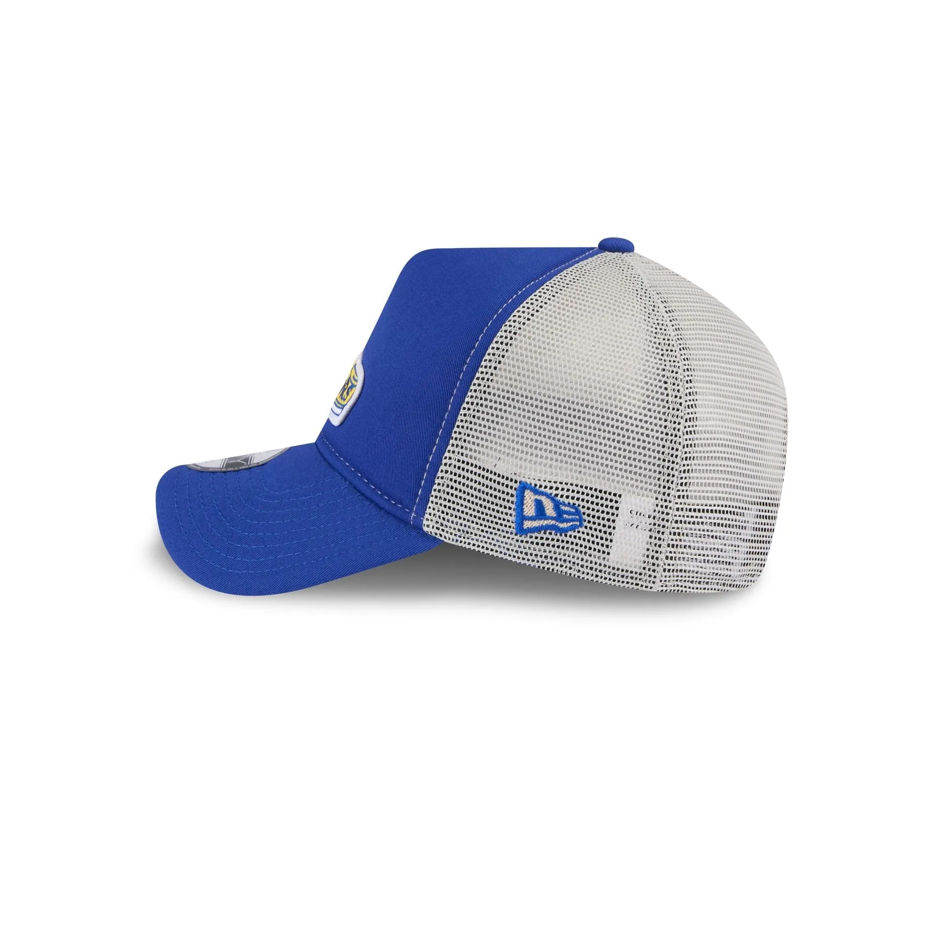 Golden State Warriors 2025 All-Star Game Fan Pack 9FORTY A-Frame Trucker Hat