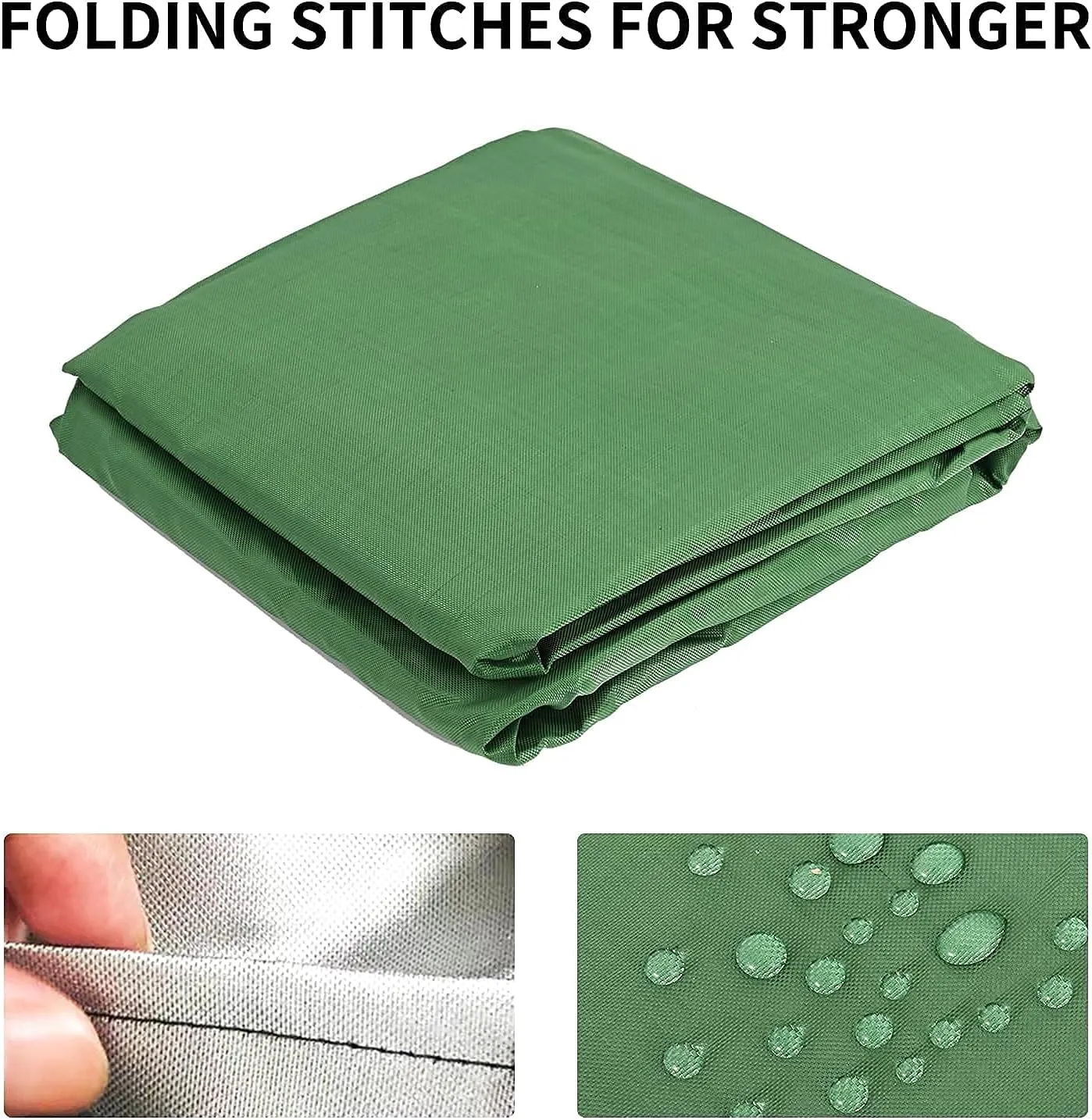 Green 275 Gallon IBC Tote Cover Sunshade Water Proof Protective Hood 1000 L Garden Rain Water Tank