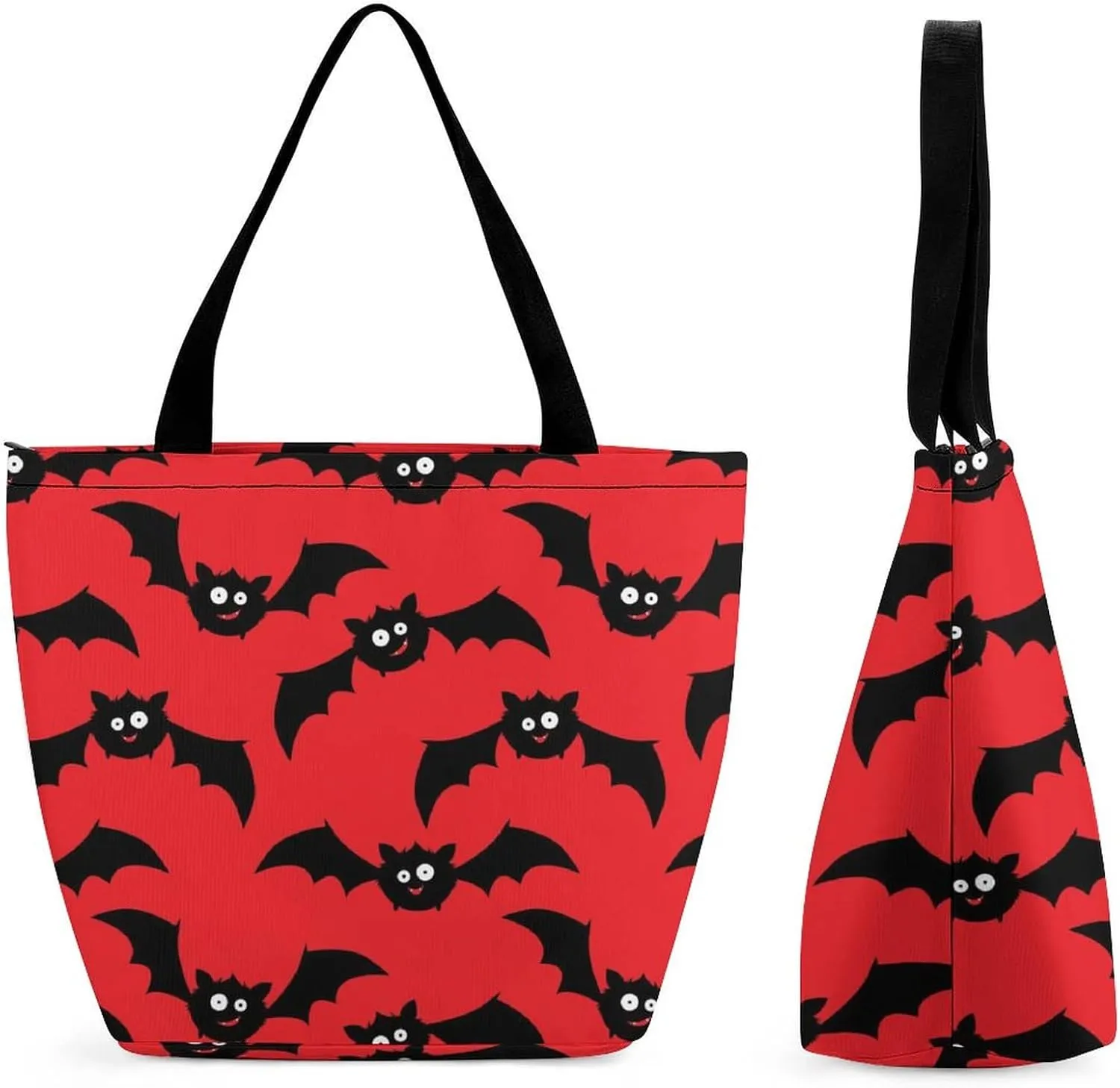 Halloween Pattern Tote Bags Handbags for Women Fashion Shoulder Bags Shoulder Handbag.