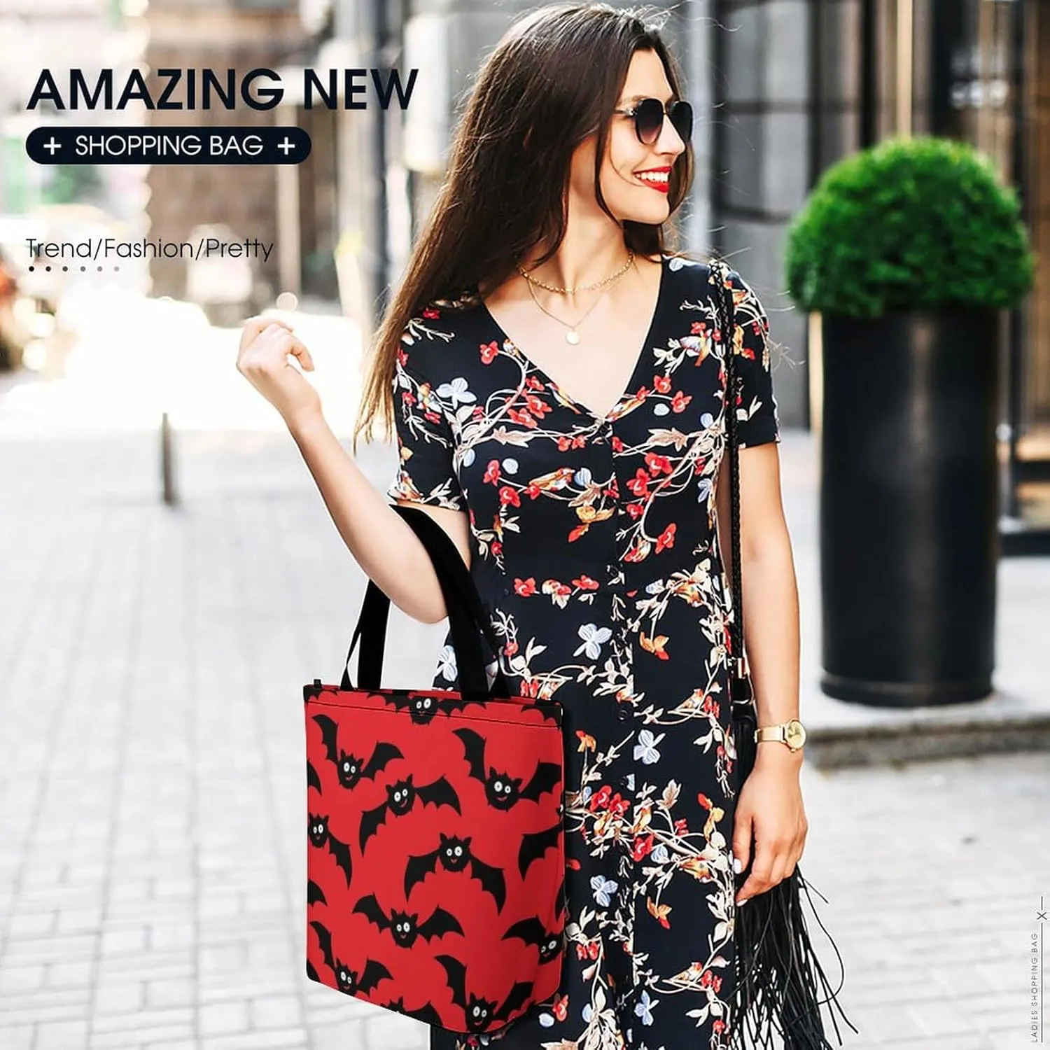 Halloween Pattern Tote Bags Handbags for Women Fashion Shoulder Bags Shoulder Handbag.