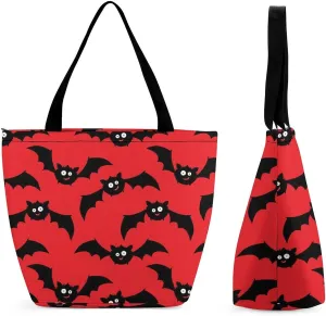 Halloween Pattern Tote Bags Handbags for Women Fashion Shoulder Bags Shoulder Handbag.