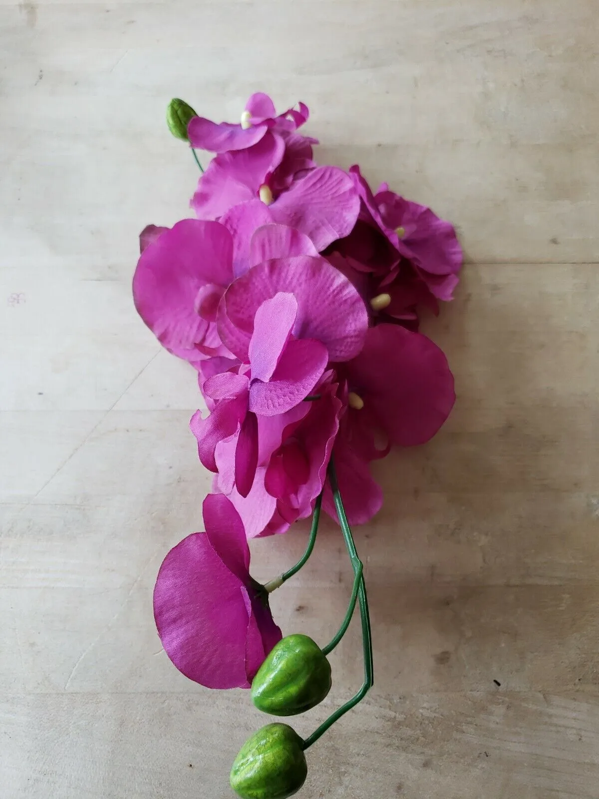 Handmade Floral Fascinator Pink Orchid Flower Hat Headpiece Debra Shirley