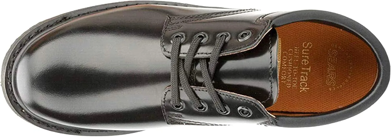 HANDPOINT Oxford Men's Black Slip Resistant Durable Fashion Breathable EH Work Shoe 82102