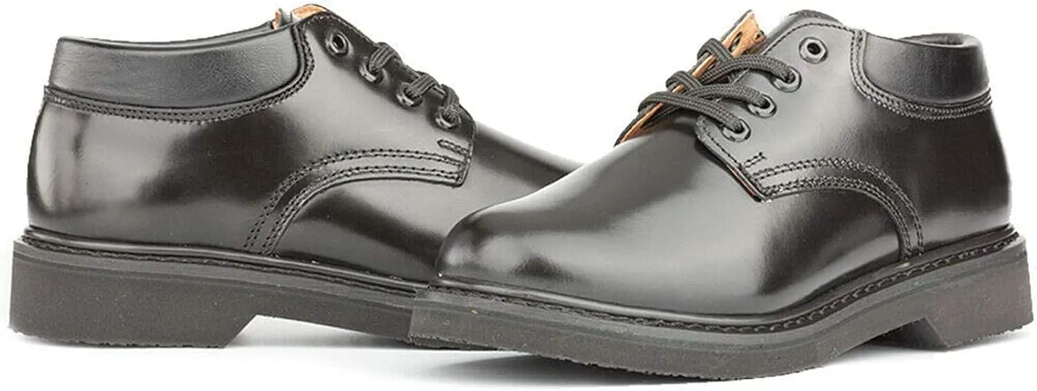 HANDPOINT Oxford Men's Black Slip Resistant Durable Fashion Breathable EH Work Shoe 82102