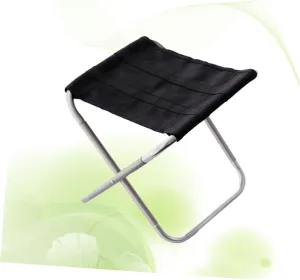 Happyyami Portable Oxford Cloth Camping Chair Lightweight Folding Outdoor Stool for Fishing Hunting Picnic