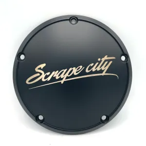 HARLEY DERBY COVER - MATTE BLACK
