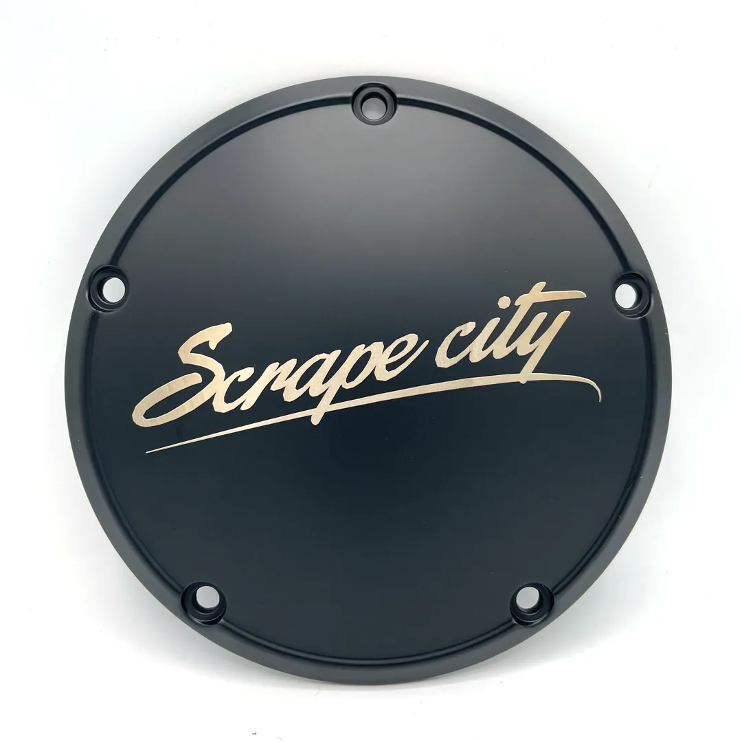 HARLEY DERBY COVER - MATTE BLACK