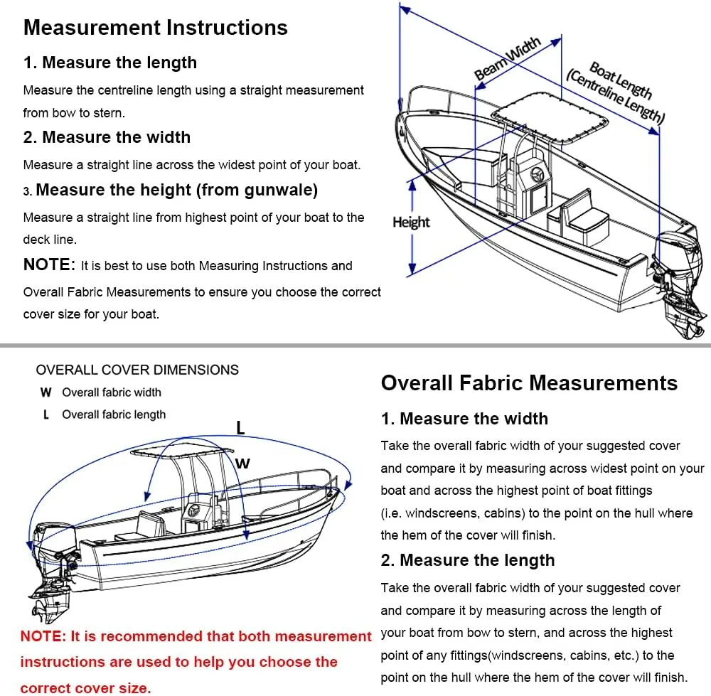 Heavy Duty Hard Top/T-Top Boat Cover 600 Denier Oxford Fabric Waterproof UV Resistant Trailerable Center Console T-Top Boat Cover,Blue,883cm x 550cm