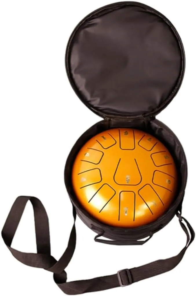 Hemoton 2pcs Percussion Instrument Bag Steel Tongue Drum Carrying Case Protective Storage Pouch