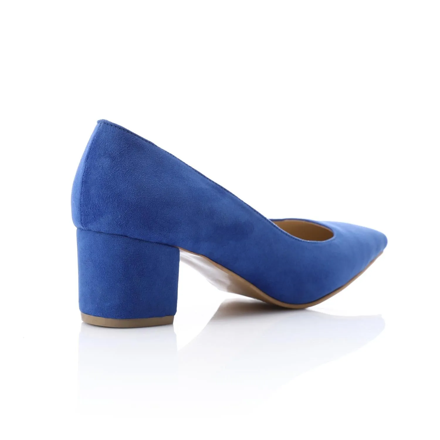 High Heel Mule Sandals – Elegant Pointed Toe, Suede Leather Texture 3CM