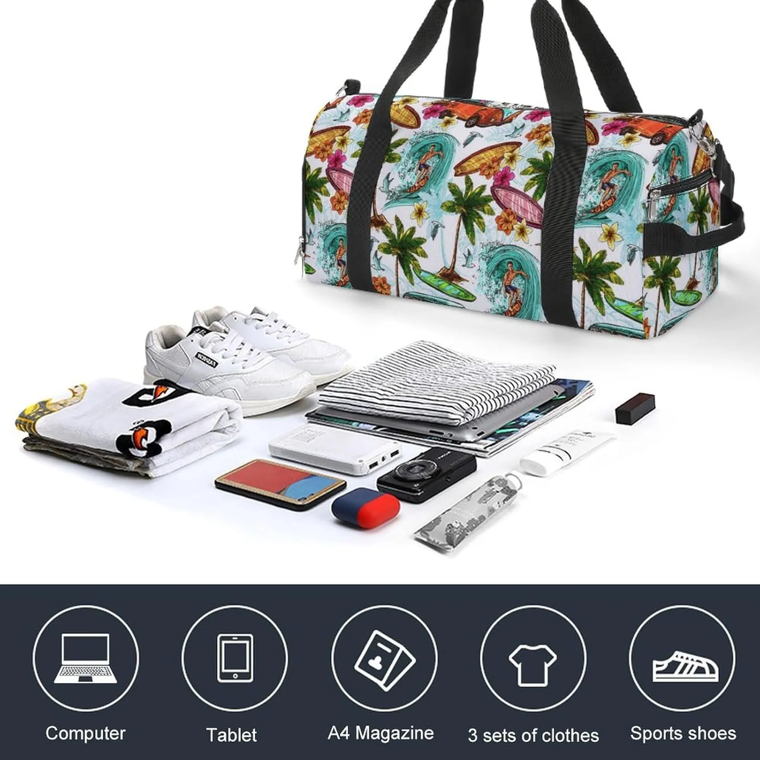 'His Eyes Are on The Sparrow Fitness Bag with Large Capacity Backpack And Waterproof Bag