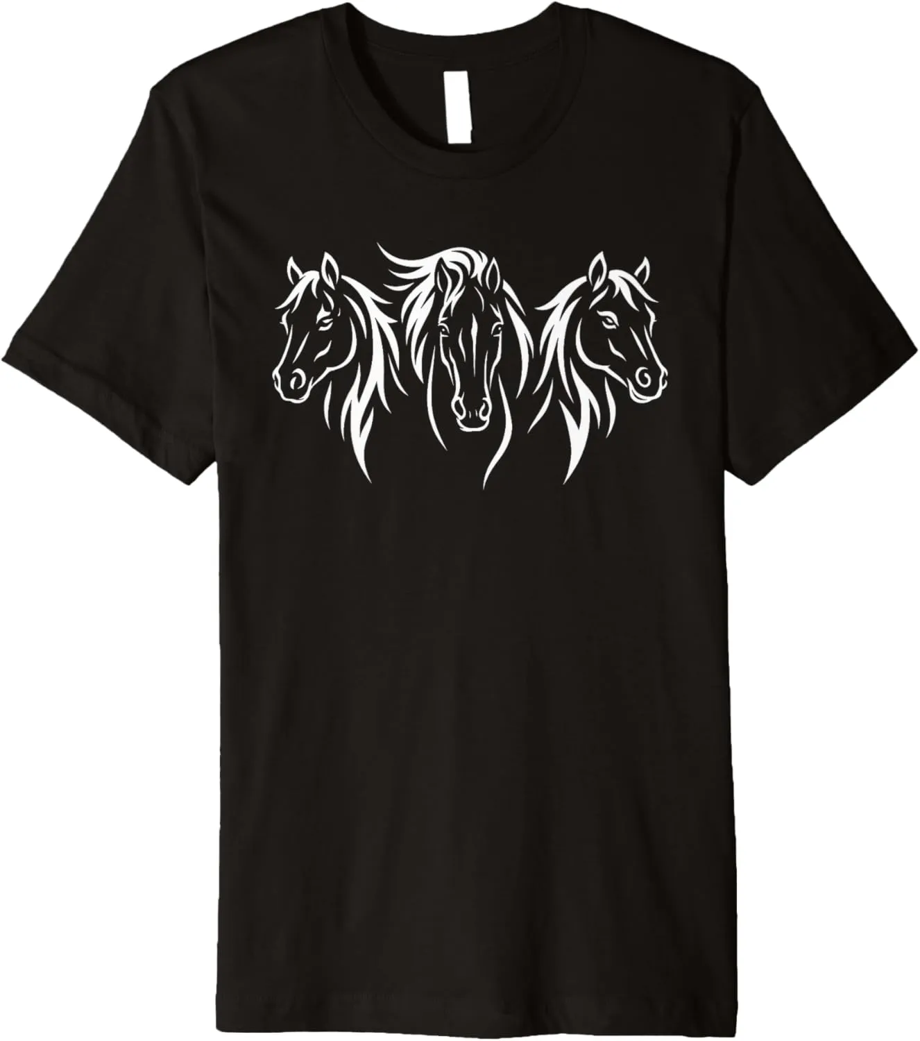 Horse Art Rider Equestrian Horse Racing Derby Horse Lover Premium T-Shirt