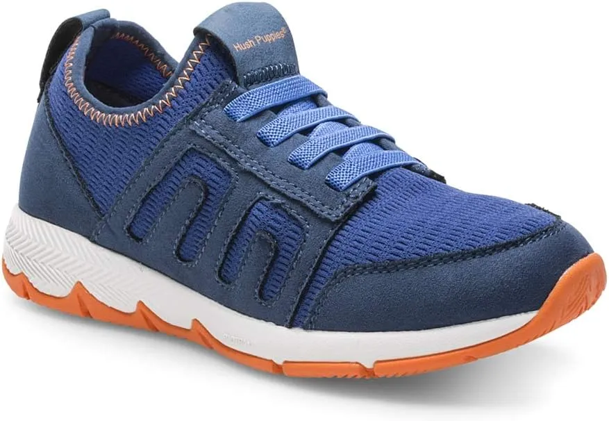 Hush Puppies Unisex-Child Zeke Ts Field Ac Sneaker