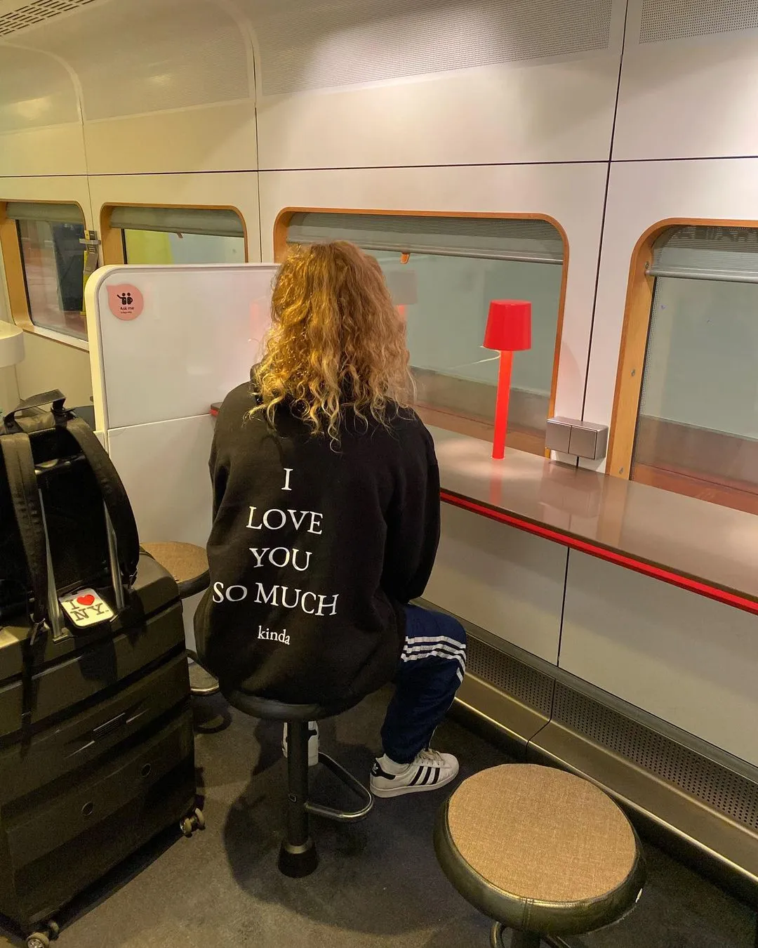 I love you so much (kinda) hoodie