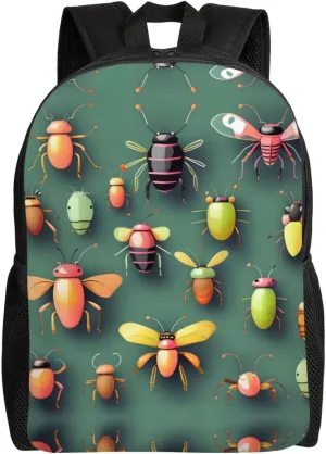Insect Atlas Waterproof Backpack - Unisex Travel, Work, Business and Commuter Bag with Laptop