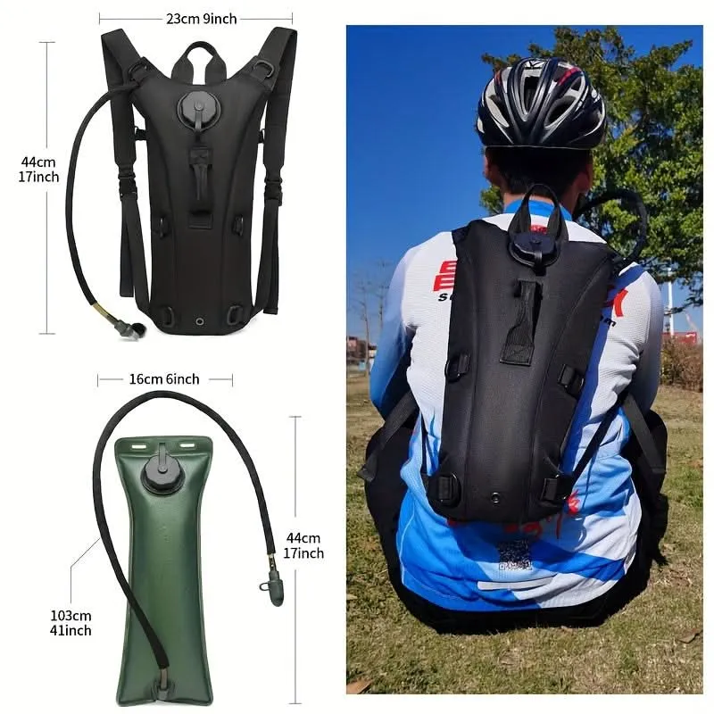 Insulated Hydration Water Bag – BPA-Free, Durable, Large Capacity- 3L