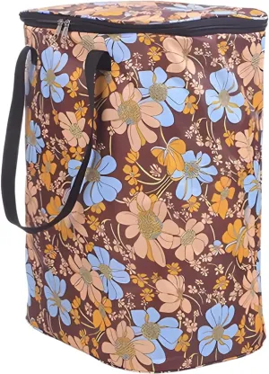Insulated Replacement Bag for Grocery Cart/Shopping Cart, for Trolley Frame, (Yellow Pattern)