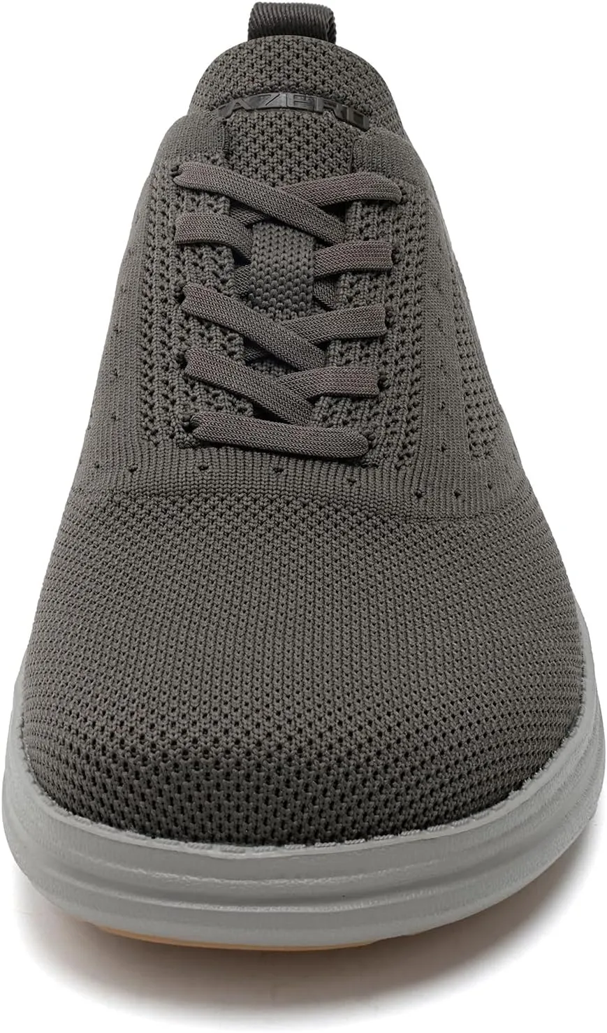 ITAZERO Men's Wide Toe Box Mesh Shoes Business Casual Wide Width Walking Shoes with Arch Support Insole for Plantar Fasciitis